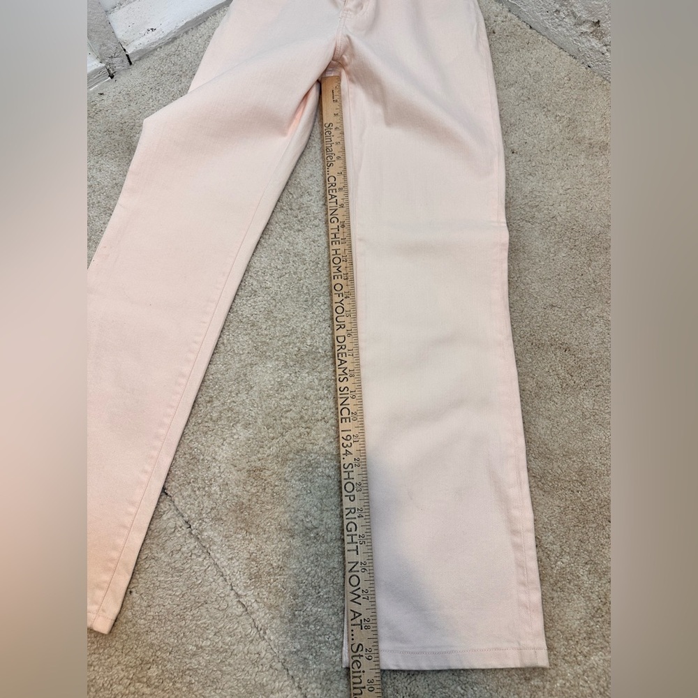 NWT Lauren Ralph Lauren Notting Hill Jeans Light Pink Size 4 Classic Straight - Picture 10 of 16